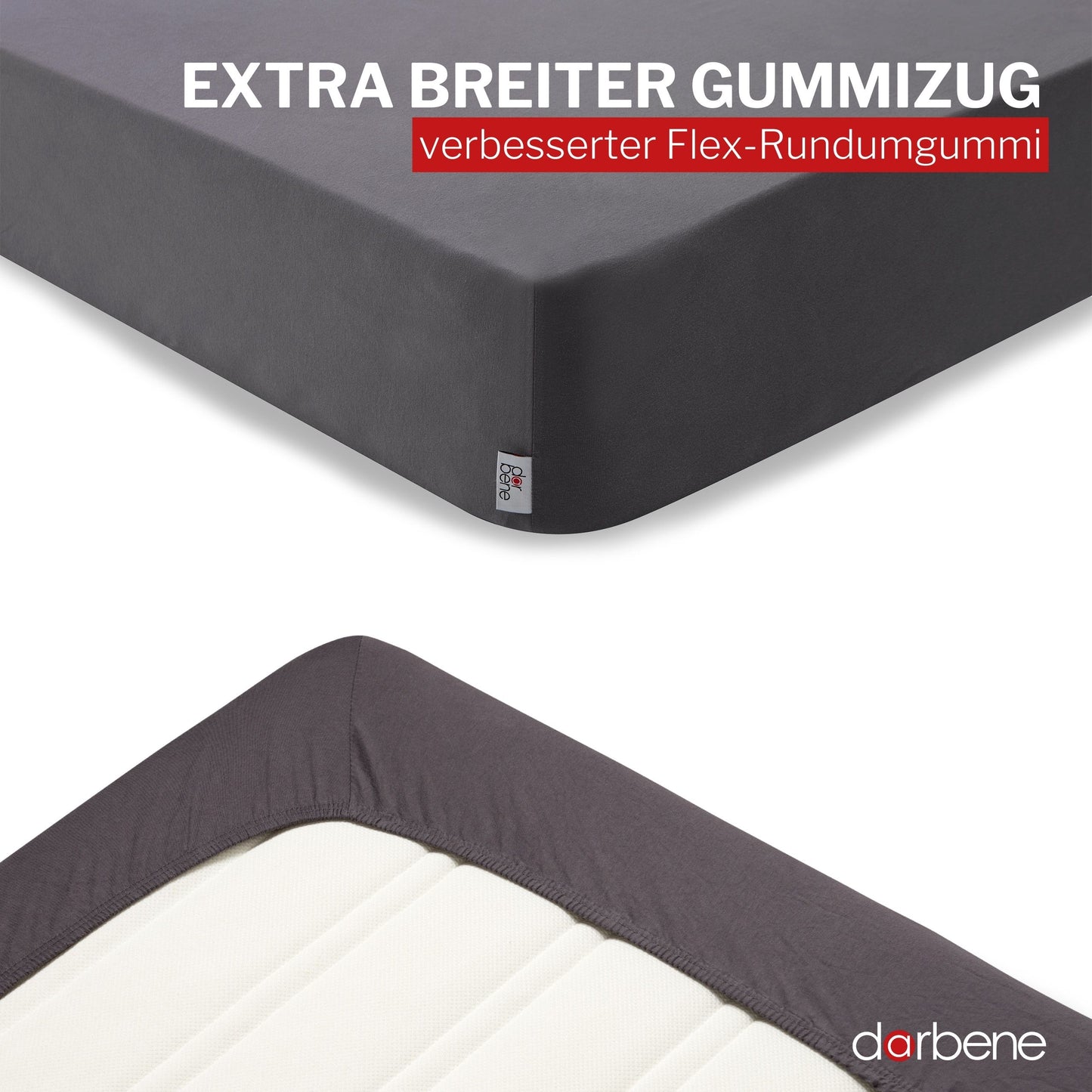Spannbettlaken ESSENTIAL 100% Baumwolle