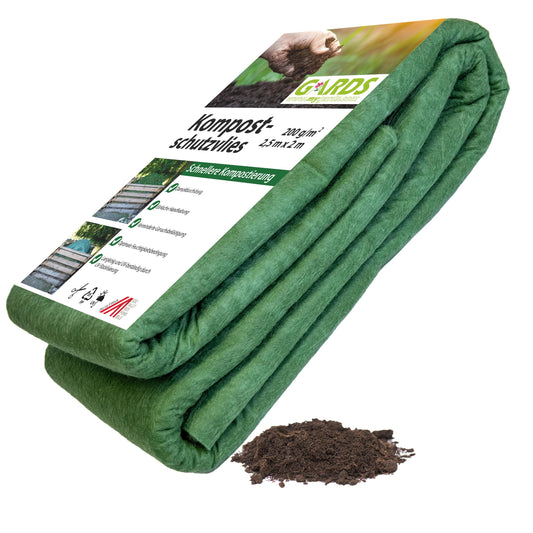 Kompostschutzvlies 2,5x2m 200g/m²