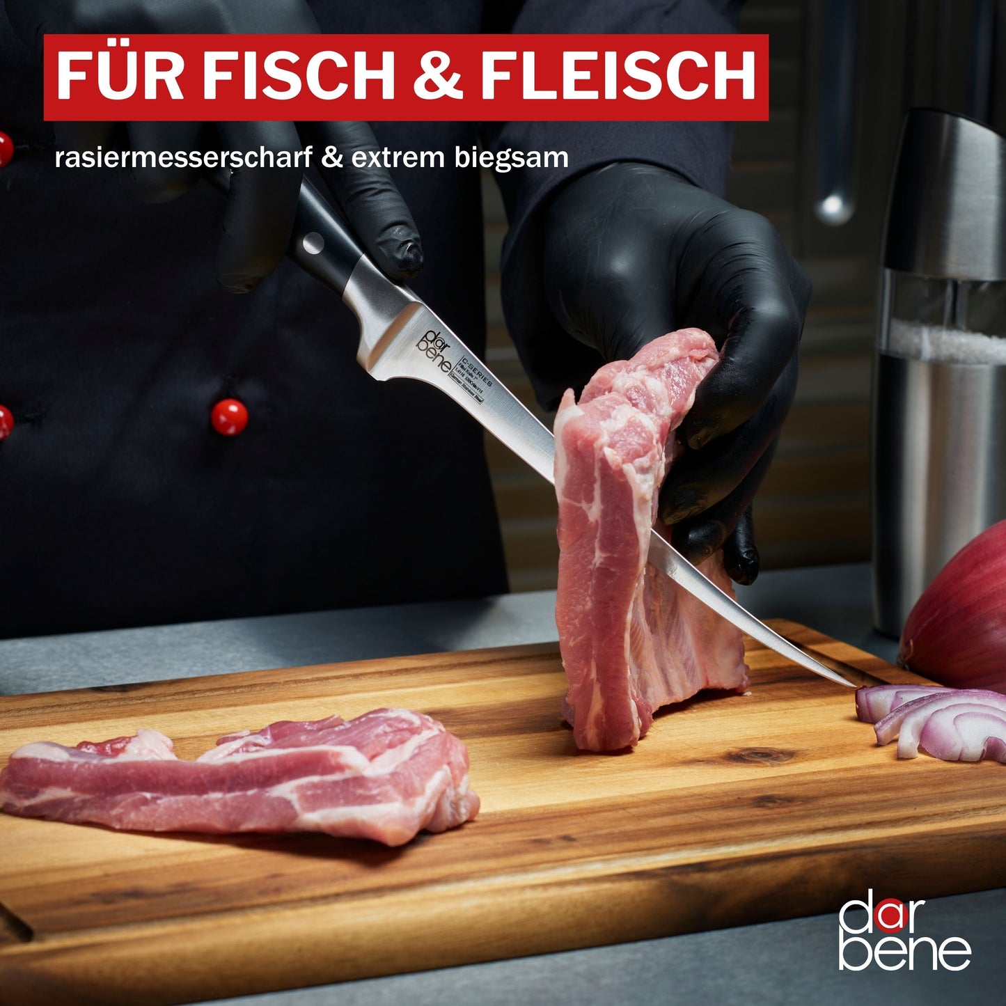 Filetiermesser 18cm ABS Griff C-Series