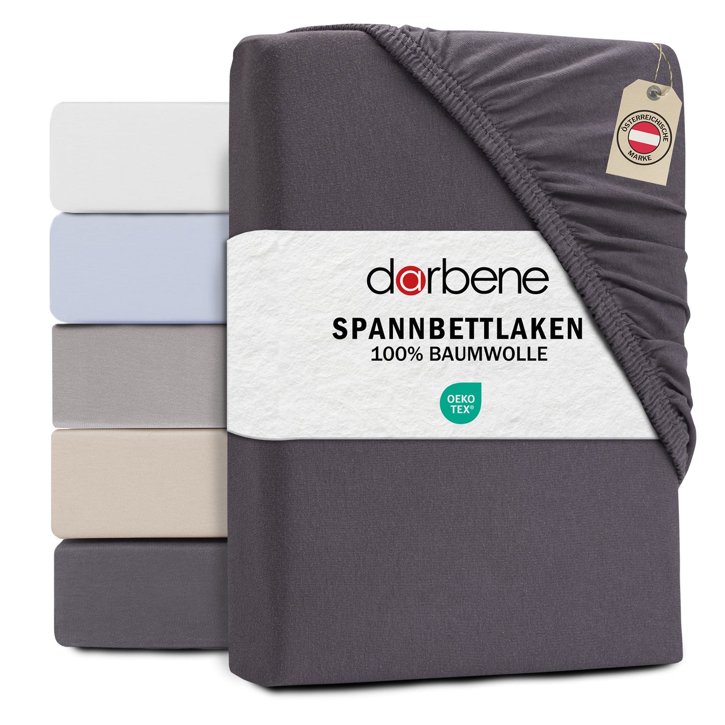 Spannbettlaken ESSENTIAL 100% Baumwolle