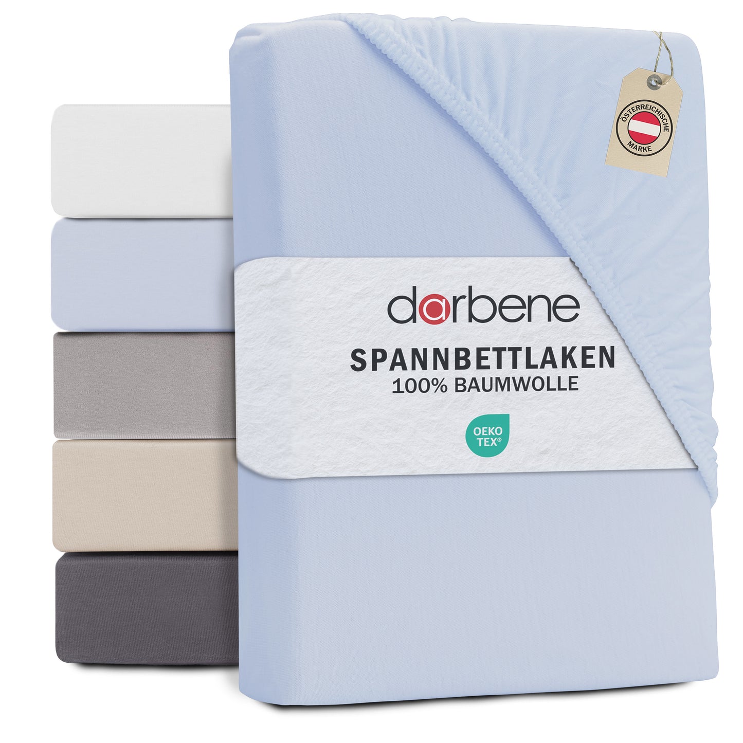 Spannbettlaken ESSENTIAL 100% Baumwolle