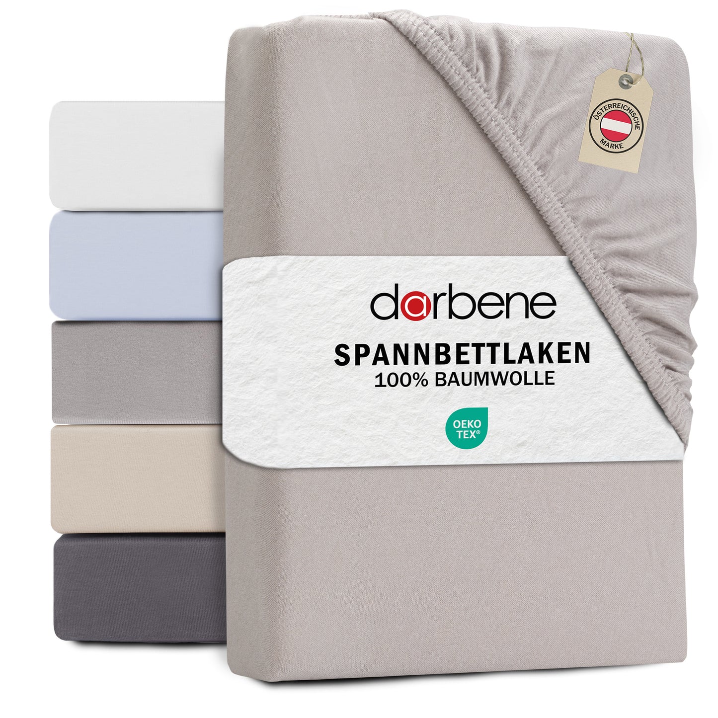Spannbettlaken ESSENTIAL 100% Baumwolle