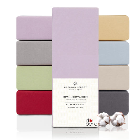 Spannbettlaken Premium 100% Baumwolle